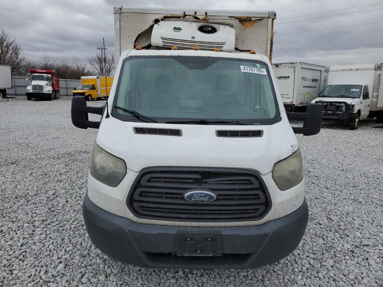 2015 Ford Transit VIN 1FDSF6ZM5FKB19316 Copart auction photo, top/roof / side damage thumbnail 5