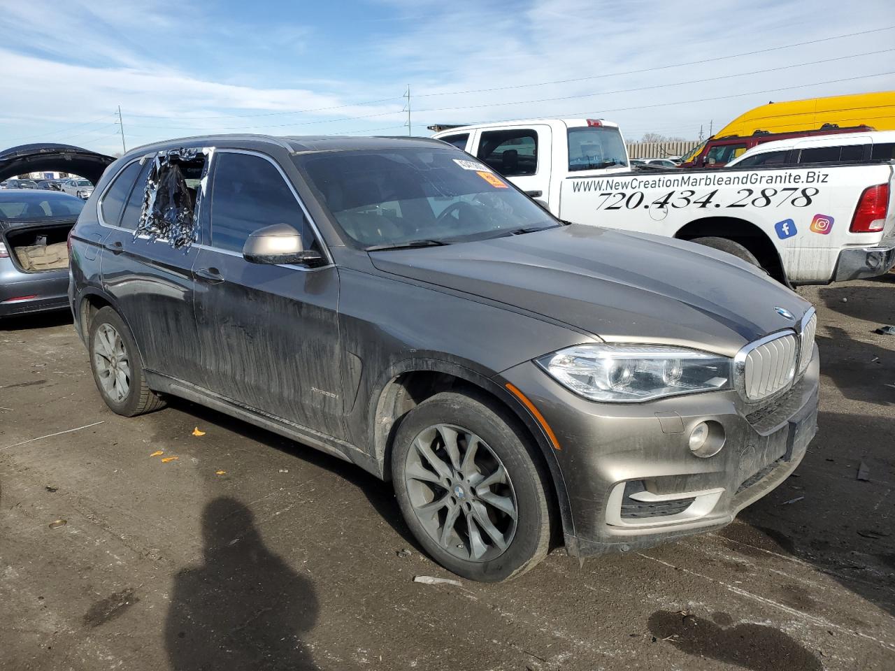 2017 BMW X5 VIN 5UXKR0C52H0U54556 Copart auction photo, all over damage thumbnail 4