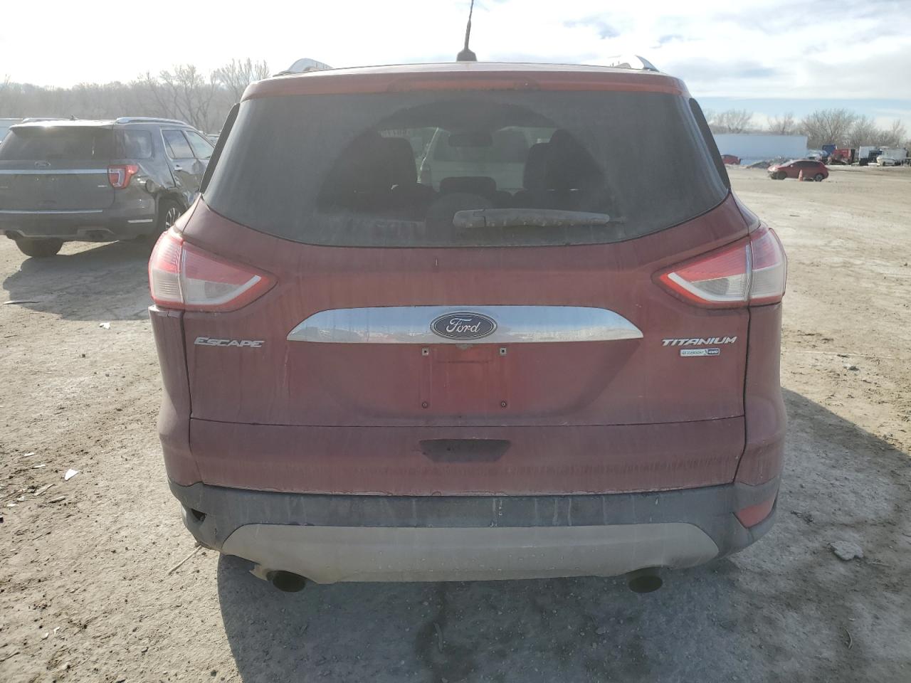 2016 Ford Escape VIN 1FMCU9J92GUB47258 Copart auction photo, all over damage thumbnail 6