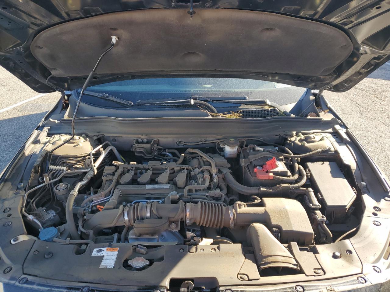 2018 Honda Accord VIN 1HGCV1F35JA092001 Copart auction photo, rear end damage thumbnail 11