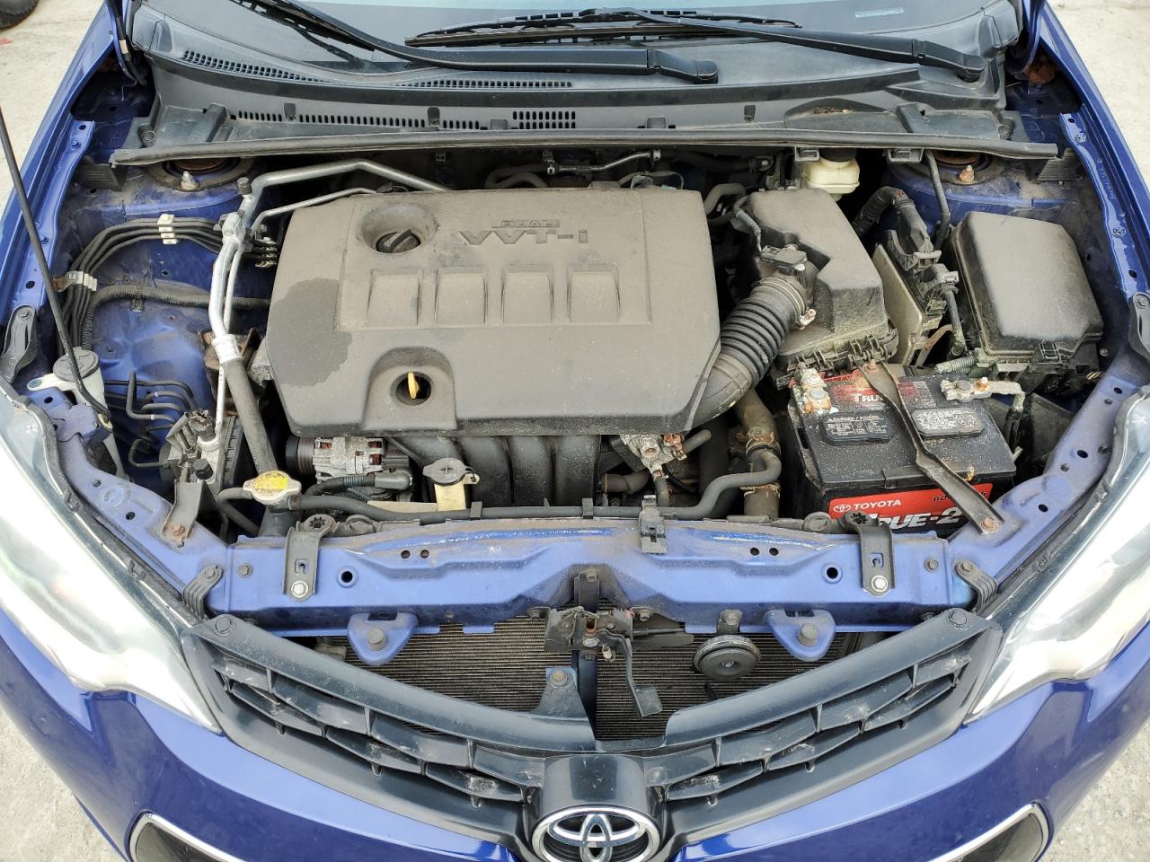 2015 Toyota Corolla VIN 2T1BURHE5FC302478 Copart auction photo, rear end damage thumbnail 11