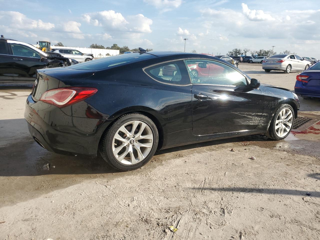 2013 Hyundai Genesis VIN KMHHT6KDXDU097103 Copart auction photo, front end damage thumbnail 3