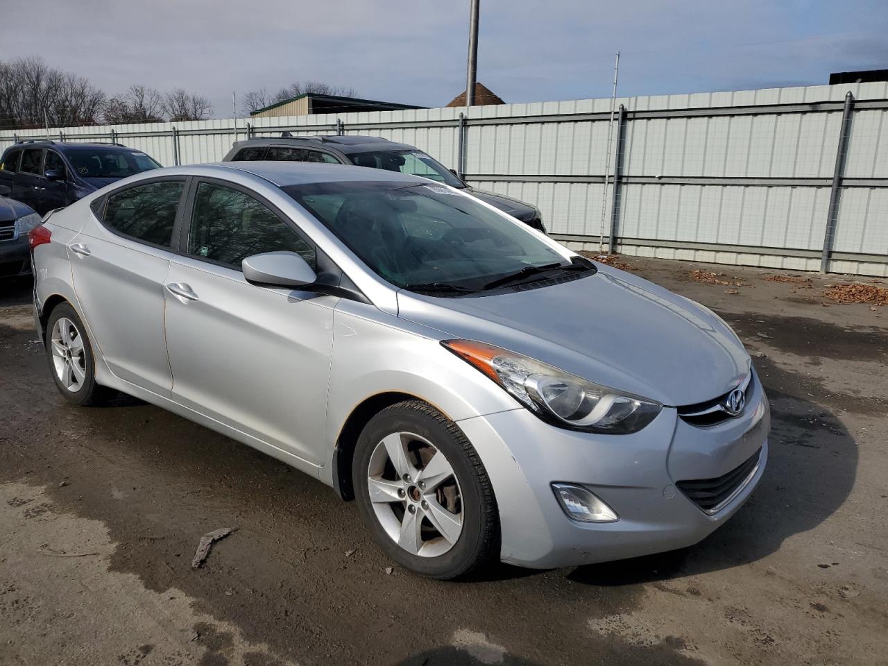 2013 Hyundai Elantra VIN 5NPDH4AE6DH411357 Copart auction photo, rear end damage thumbnail 4