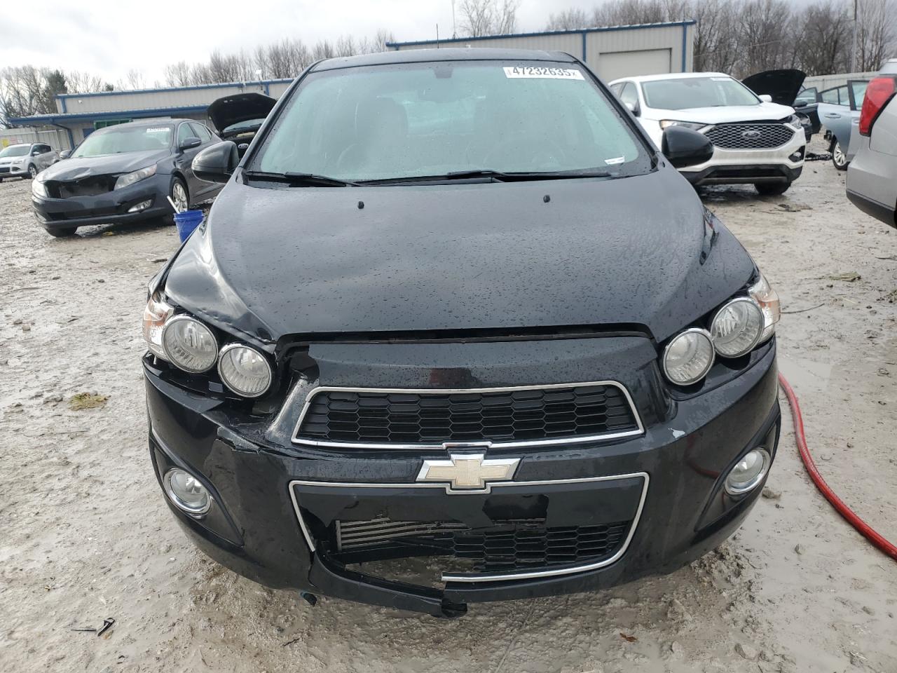 2014 Chevrolet Sonic VIN 1G1JE6SB0E4177132 Copart auction photo, front end damage thumbnail 5