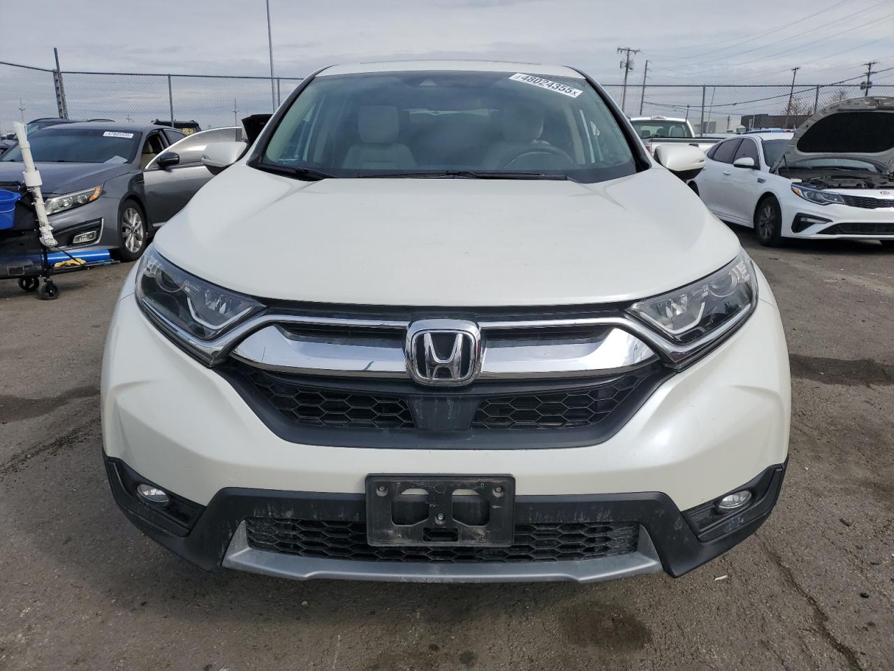 2018 Honda CR-V VIN 2HKRW2H52JH610004 Copart auction photo, side damage thumbnail 5