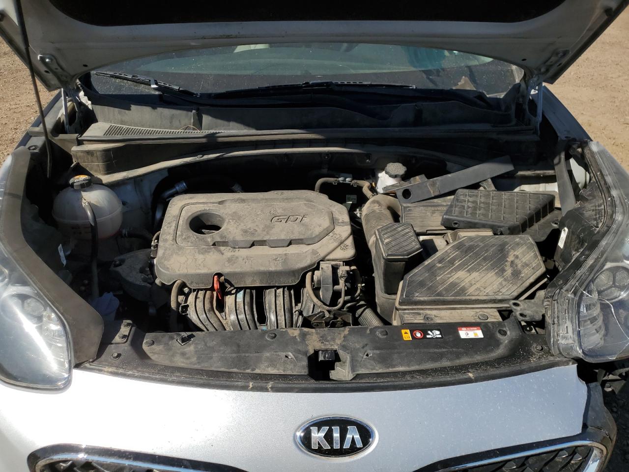 2021 KIA Sportage VIN KNDPM3AC3M7916245 Copart auction photo, front end / side damage thumbnail 11