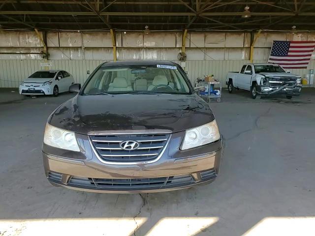 2009 Hyundai Sonata VIN 5NPET46C89H451618 Copart auction photo, front end / side damage thumbnail 11