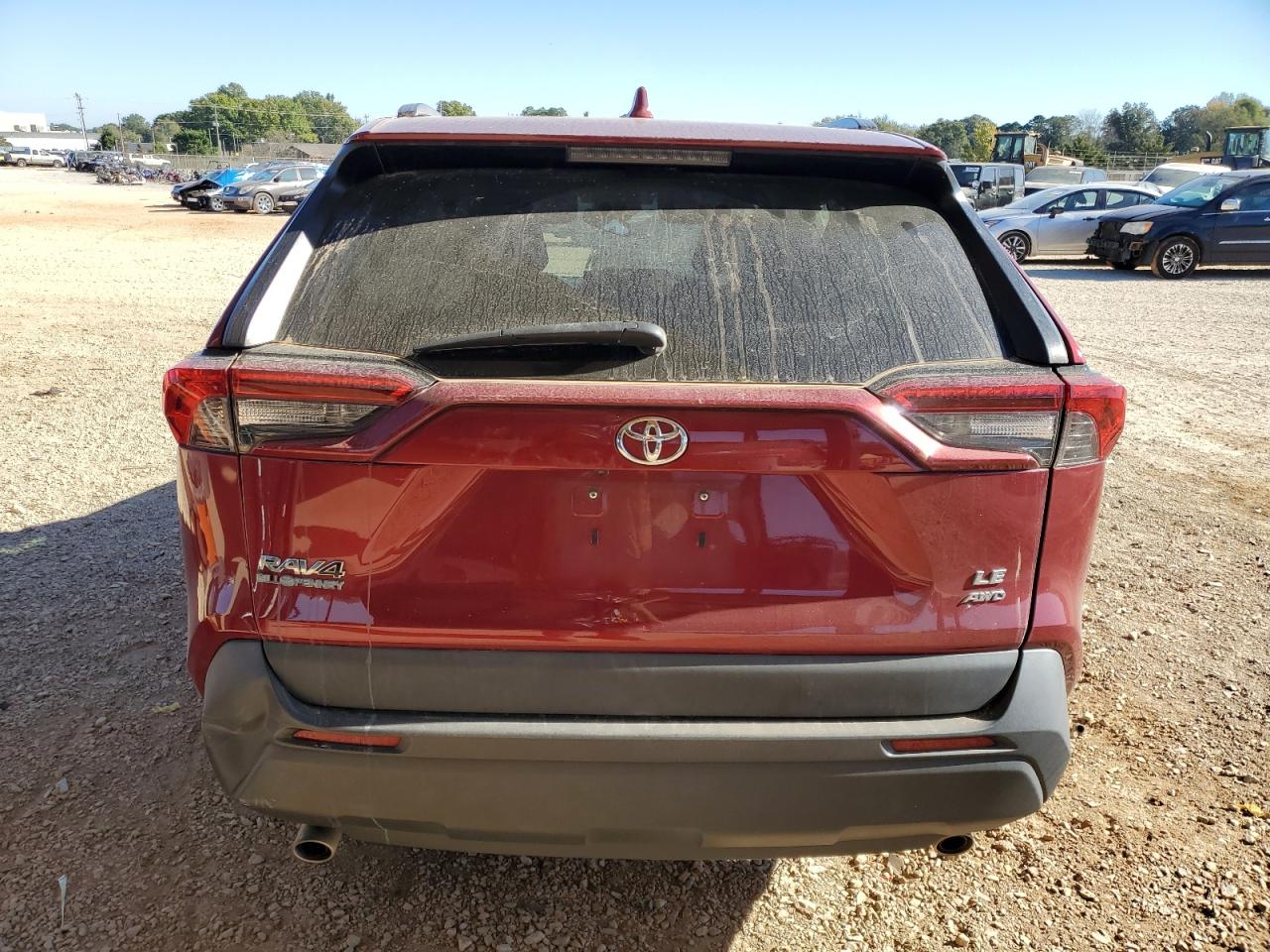 2020 Toyota RAV 4 VIN 2T3F1RFVXLC107539 Copart auction photo, side / rear end damage thumbnail 6