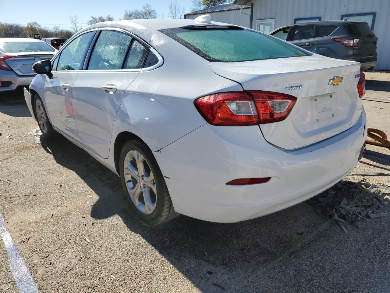 2017 Chevrolet Cruze VIN 1G1BF5SM6H7102869 Copart auction photo, front end / rear end damage thumbnail 2