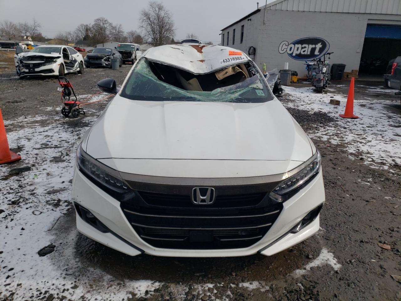 2022 Honda Accord VIN 1HGCV1F48NA011572 Copart auction photo, biohazard/chemical / all over damage thumbnail 5