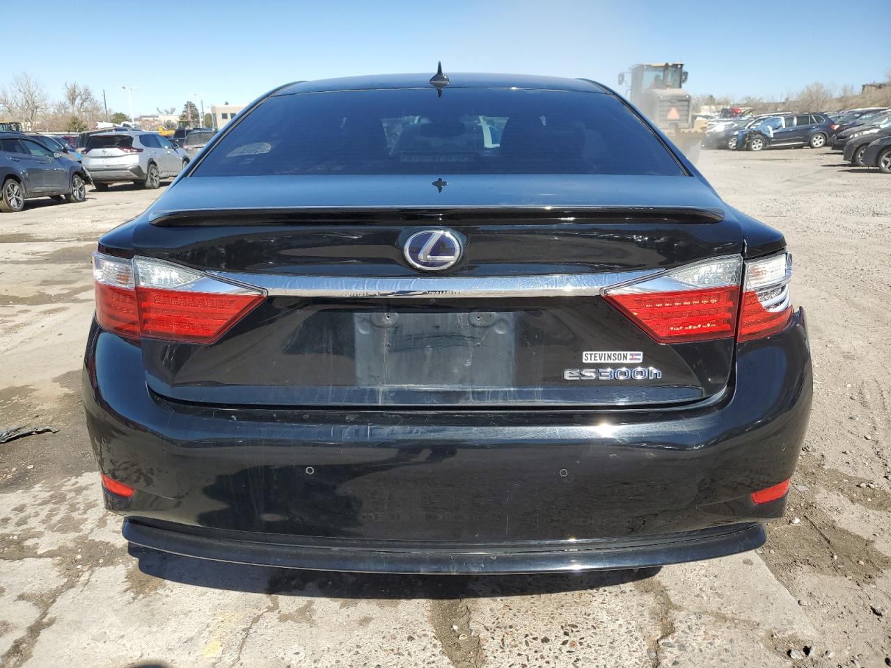 2013 Lexus ES VIN JTHBW1GG0D2002176 Copart auction photo, side / rear end damage thumbnail 6
