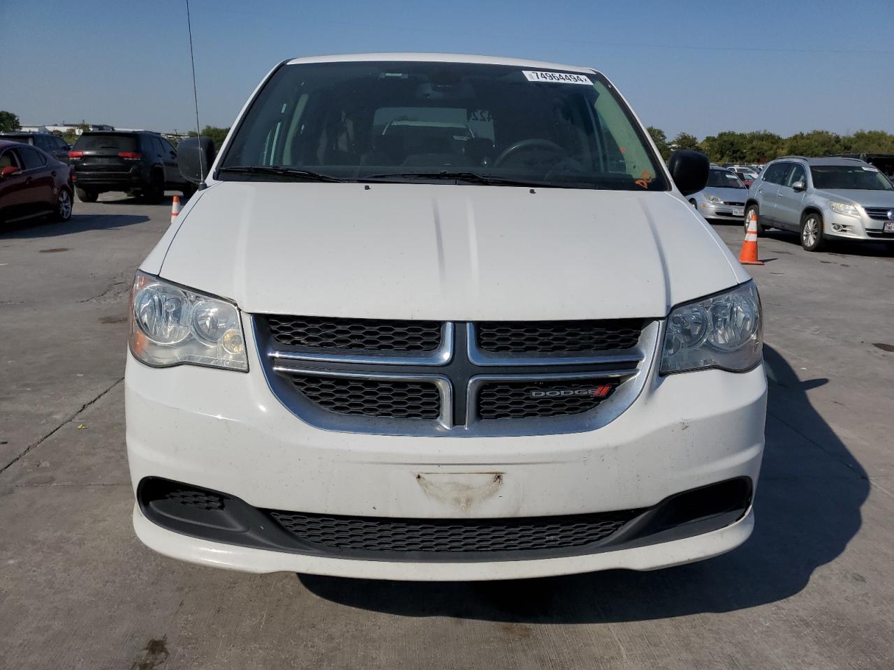 2019 Dodge Caravan VIN 2C7WDGBG9KR728459 Copart auction photo, front end / rear end damage thumbnail 5