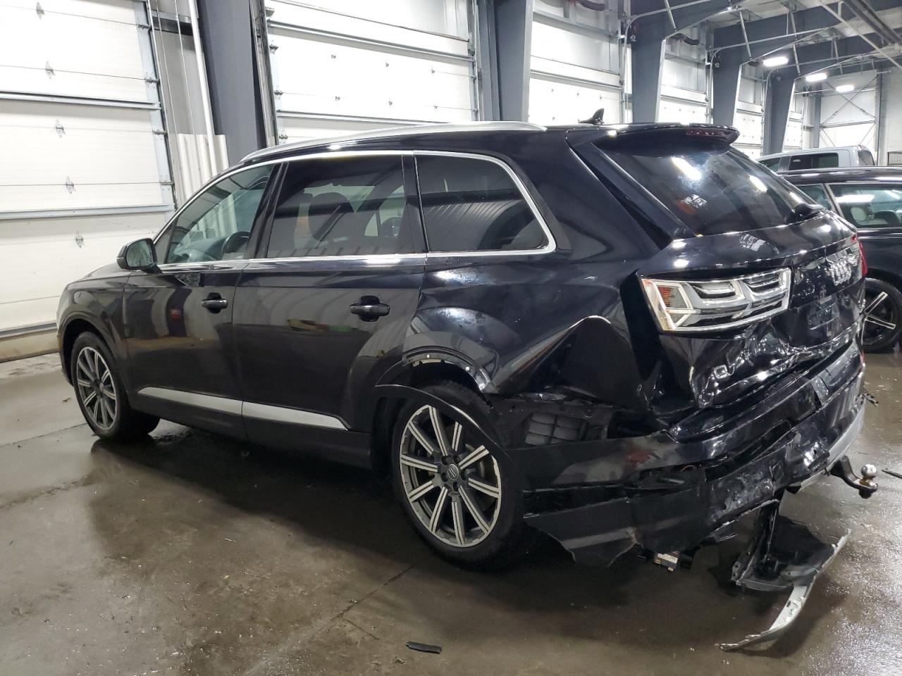 2017 Audi Q7 VIN WA1VAAF76HD029711 Copart auction photo, rear end / hail damage thumbnail 2