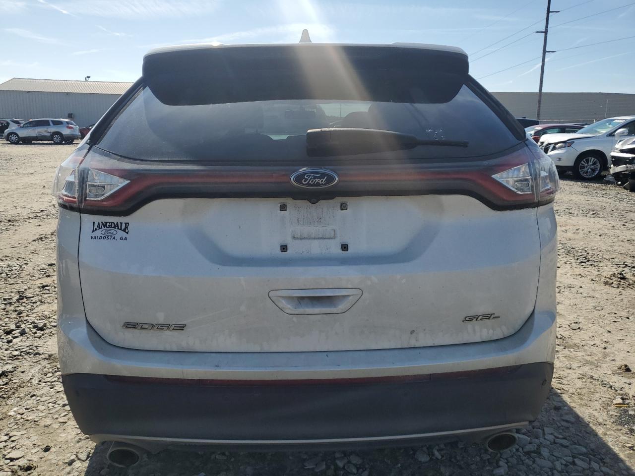 2016 Ford Edge VIN 2FMPK3J84GBC62736 Copart auction photo, front end damage thumbnail 6