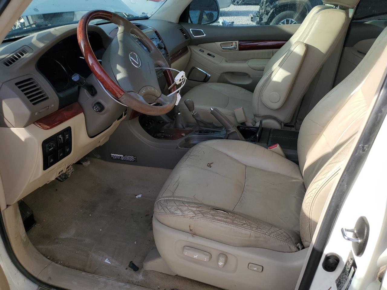 2008 Lexus GX VIN JTJBT20X080169517 Copart auction photo, front end damage thumbnail 7