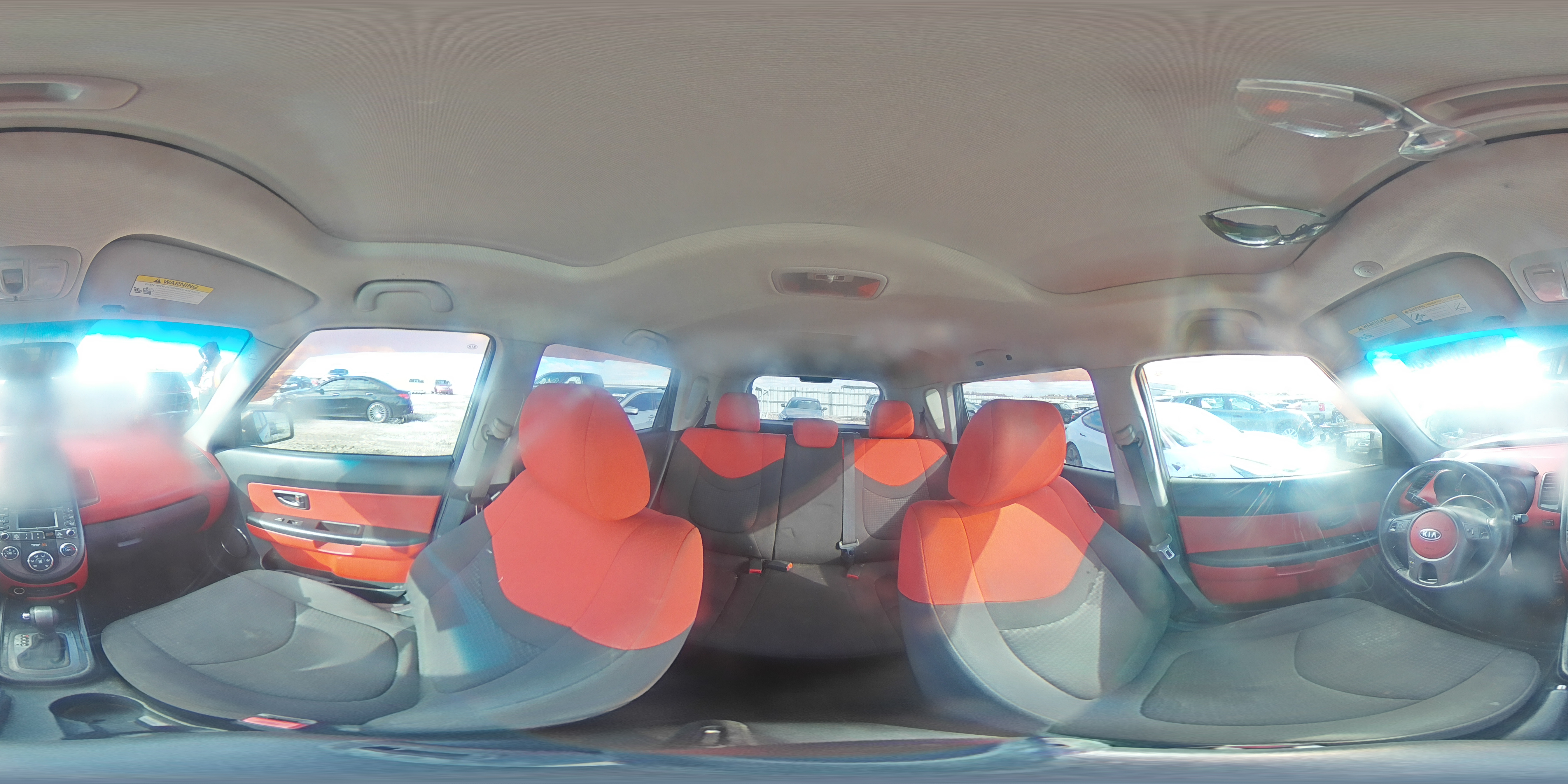 2011 KIA Soul VIN KNDJT2A26B7341372 Copart auction photo, front end damage thumbnail 13