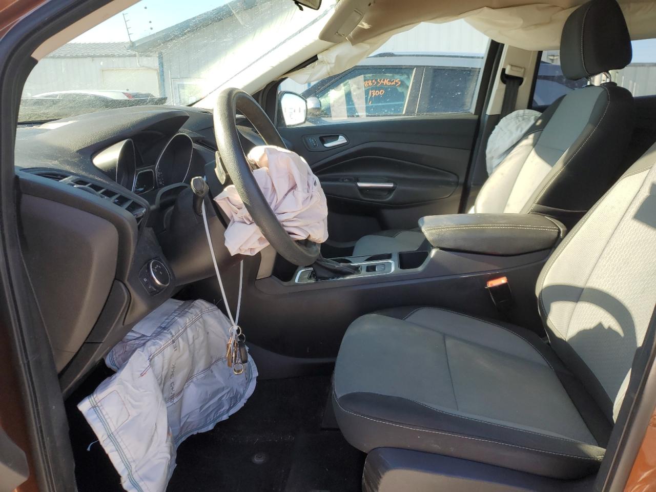 2017 Ford Escape VIN 1FMCU0GD7HUF05155 Copart auction photo, front end damage thumbnail 7
