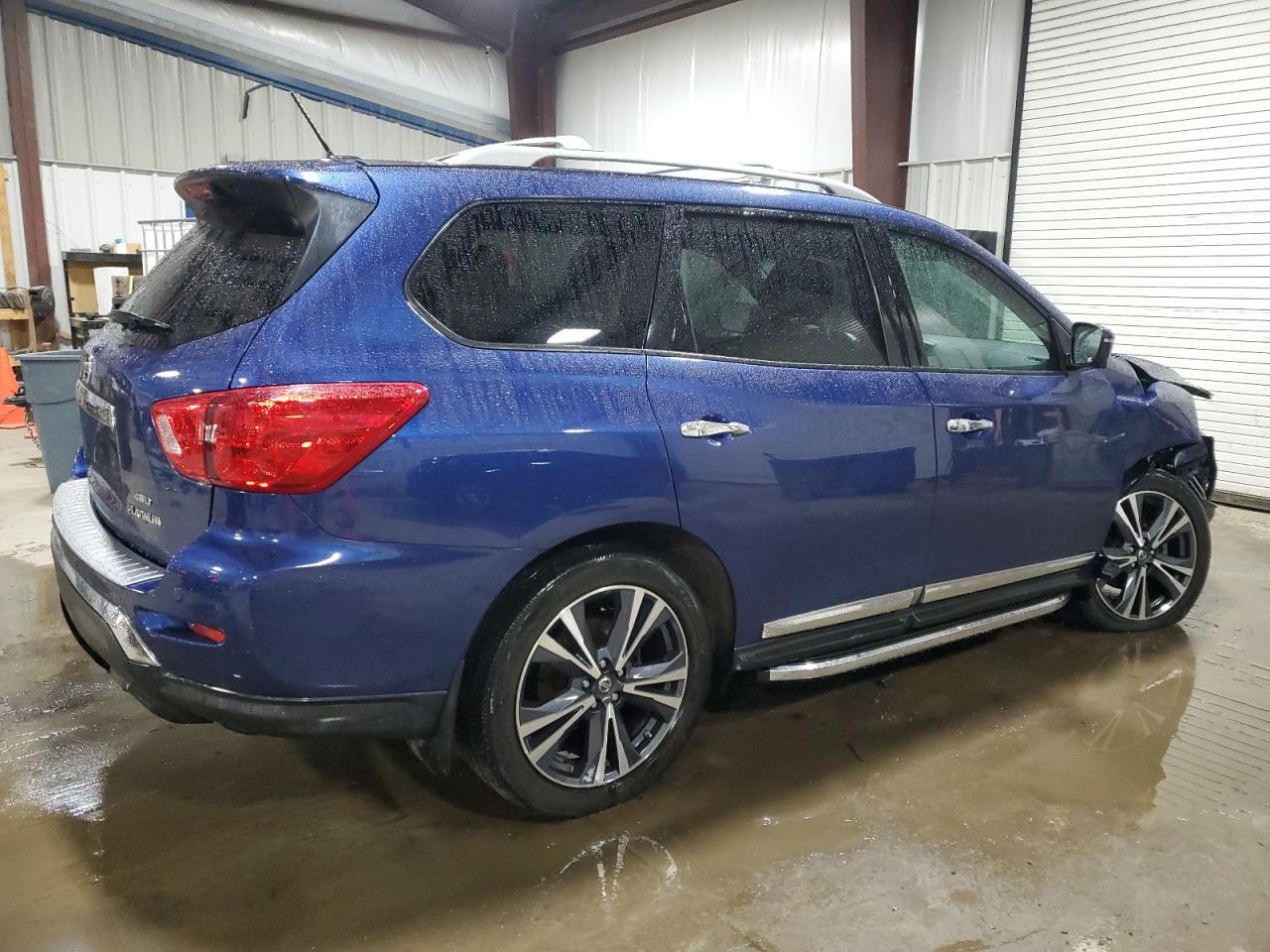 2018 Nissan Pathfinder VIN 5N1DR2MM7JC664632 Copart auction photo, front end damage thumbnail 3