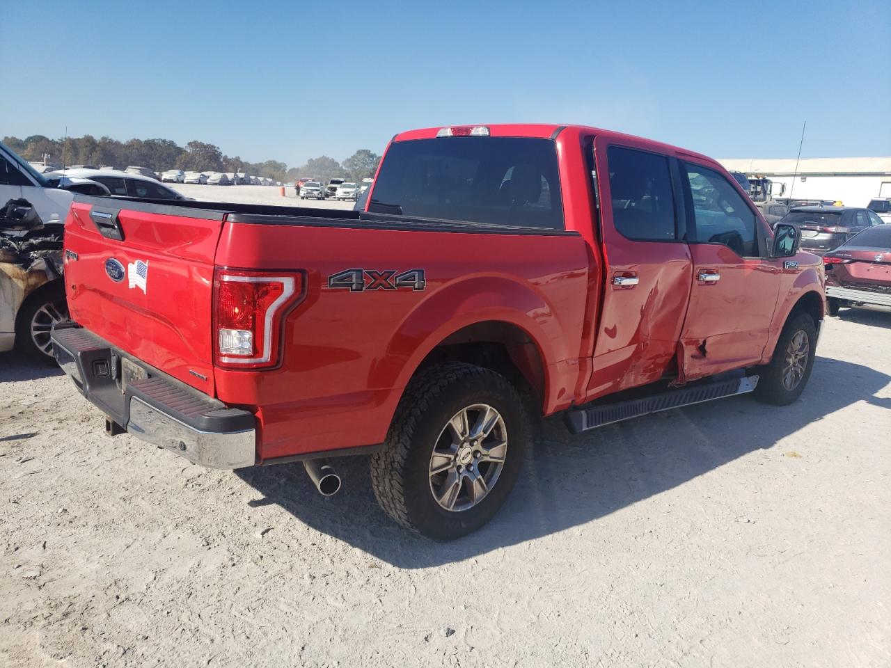 2016 Ford F-150 VIN 1FTEW1EF7GFC14529 Copart auction photo, side / minor dent/scratches damage thumbnail 3