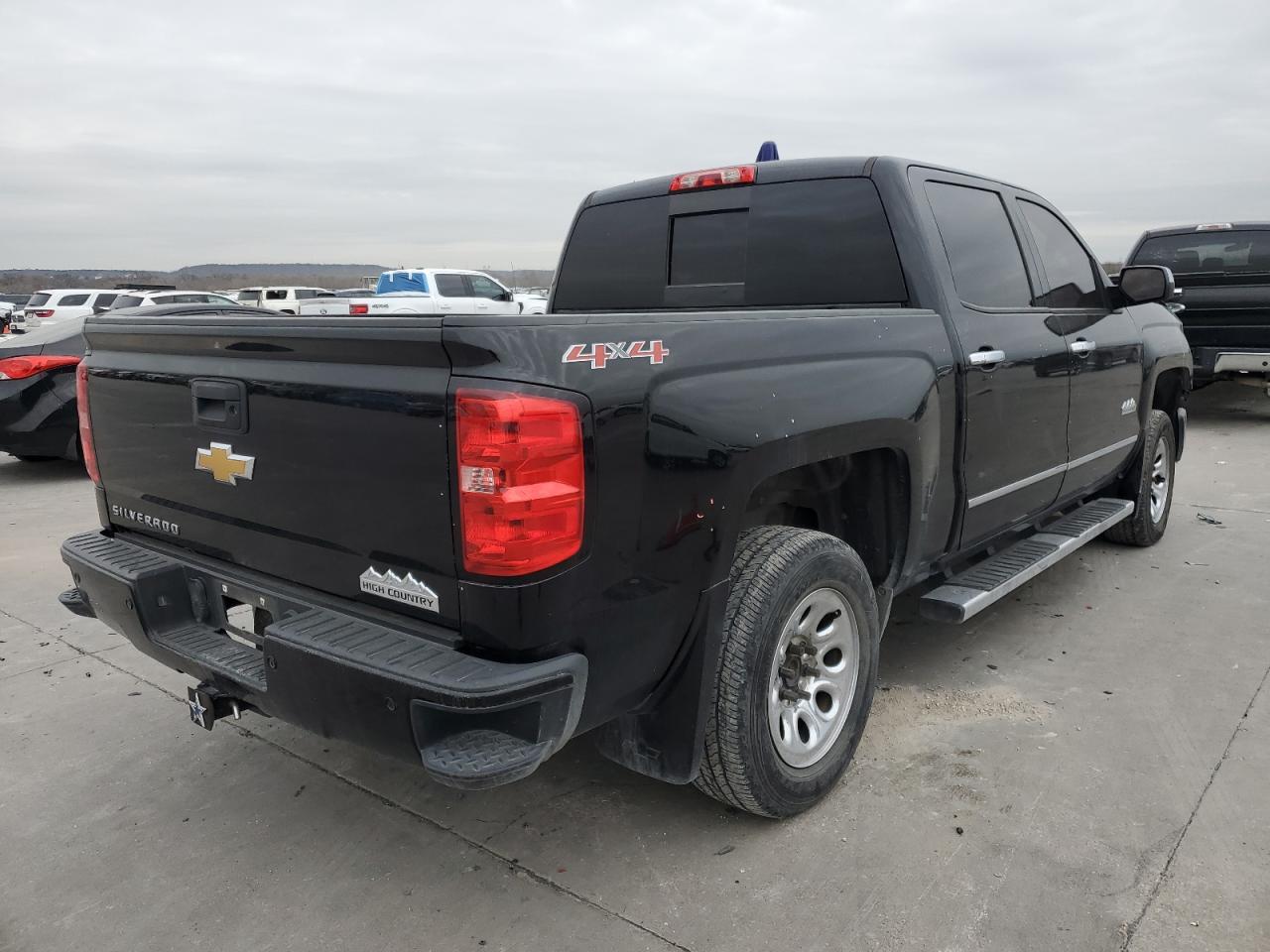 2014 Chevrolet Silverado VIN 3GCUKTEC6EG546370 Copart auction photo, front end damage thumbnail 3
