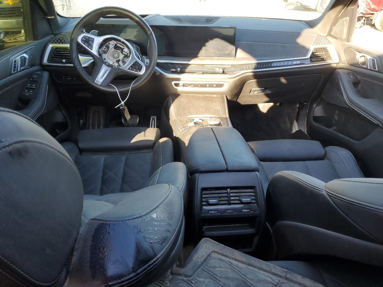 2024 BMW X5 VIN 5UX23EU07R9T54418 Copart auction photo, all over damage thumbnail 8