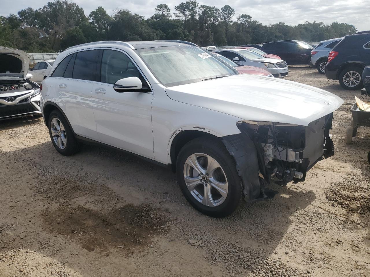2018 Mercedes-Benz GLC VIN WDC0G4JB0JV037678 Copart auction photo, front end damage thumbnail 4