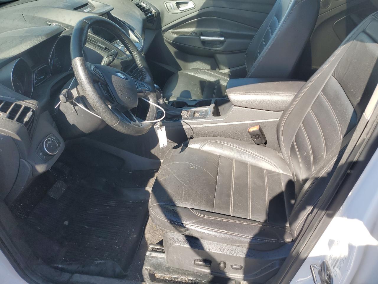 2018 Ford Escape VIN 1FMCU9J97JUA21226 Copart auction photo, side / front end damage thumbnail 7