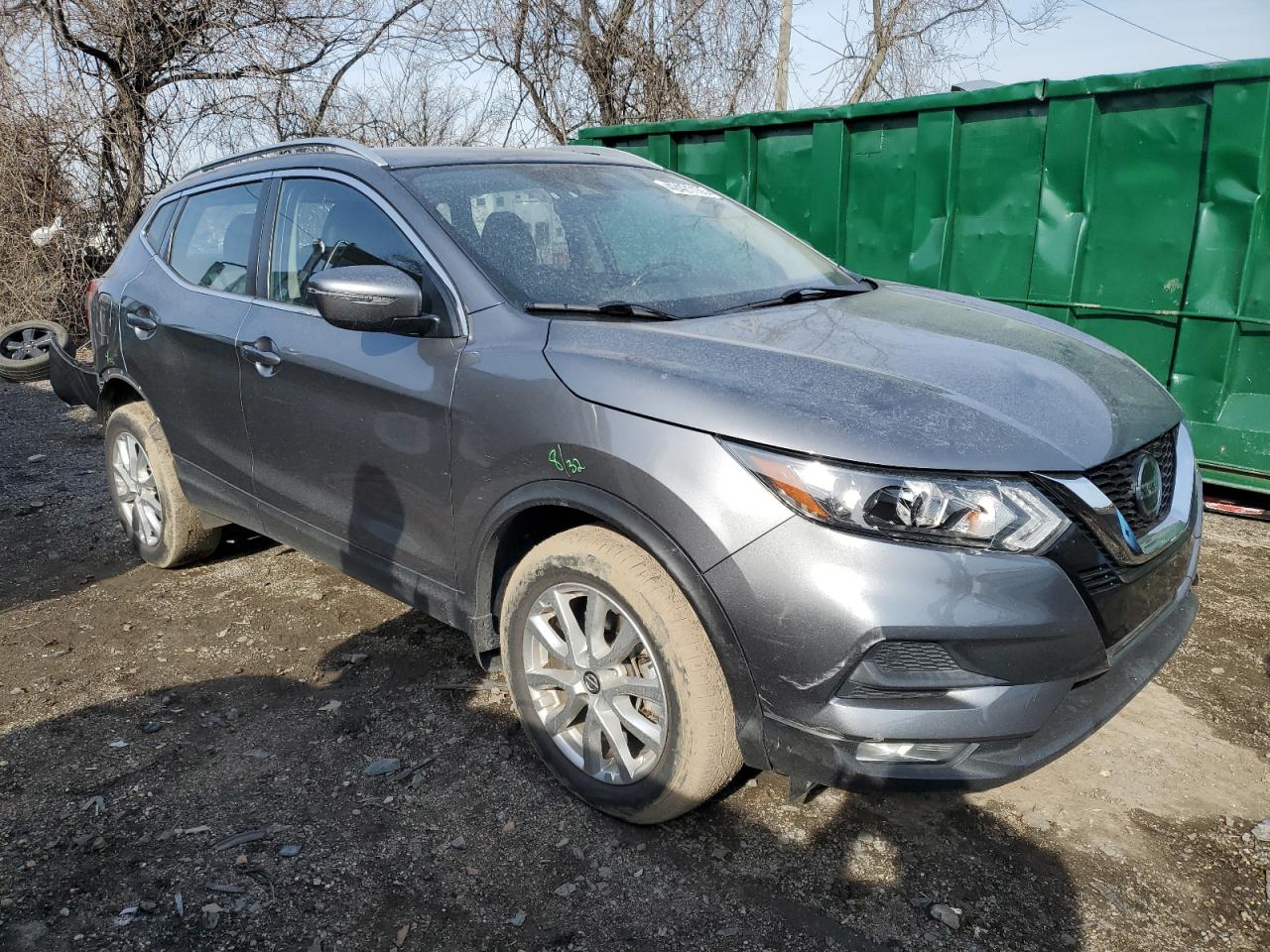2021 Nissan Rogue VIN JN1BJ1BW1MW443907 Copart auction photo, rear end damage thumbnail 4