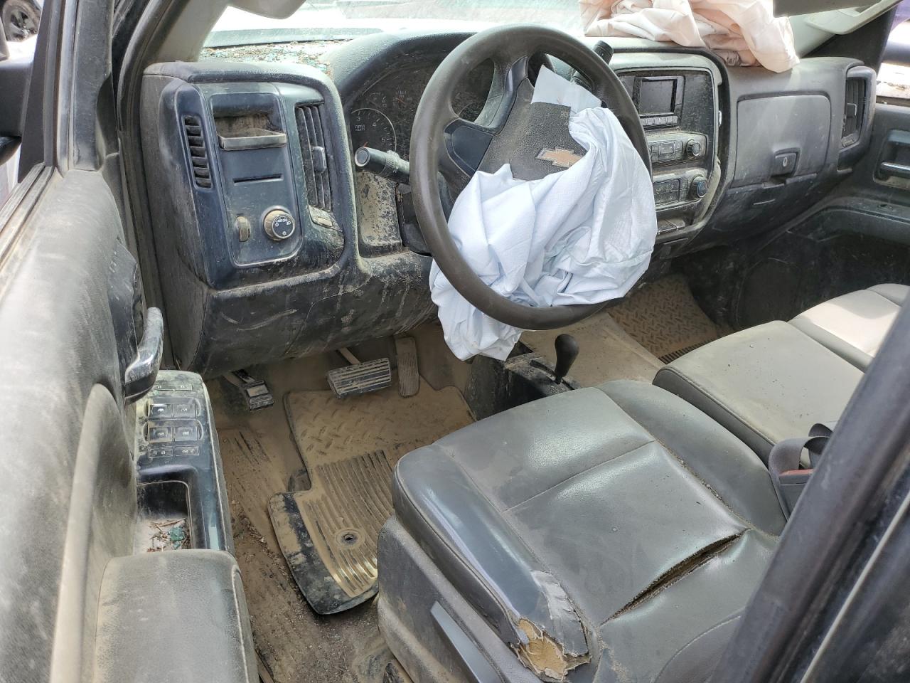 2015 Chevrolet Silverado VIN 1GB2KUEG8FZ553634 Copart auction photo, side / front end damage thumbnail 8