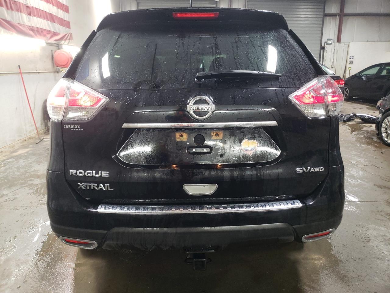 2015 Nissan Rogue VIN 5N1AT2MV6FC750535 Copart auction photo, side damage thumbnail 6