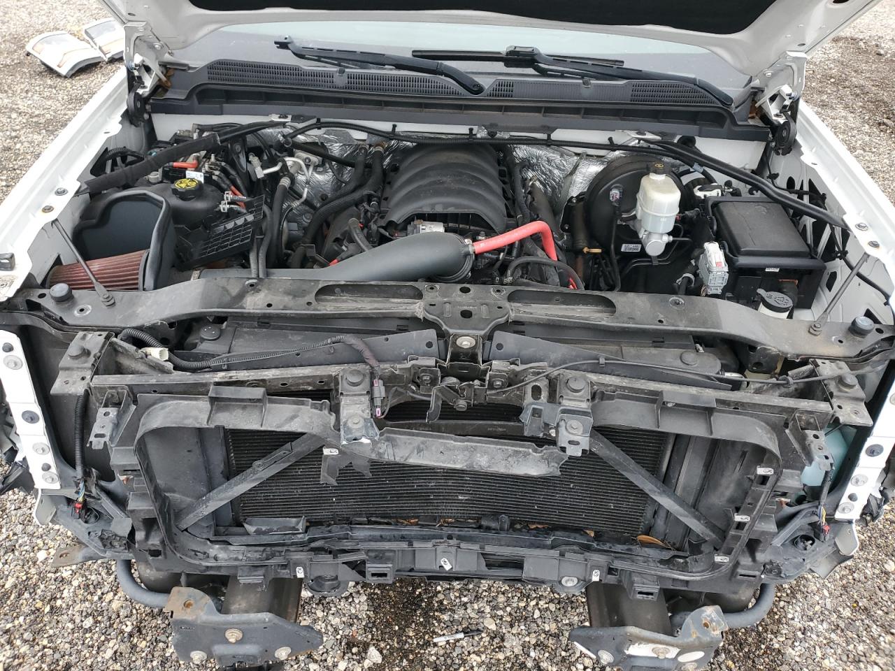 2017 Chevrolet Silverado VIN 1GCVKPEC4HZ115509 Copart auction photo, front end / rear end damage thumbnail 11