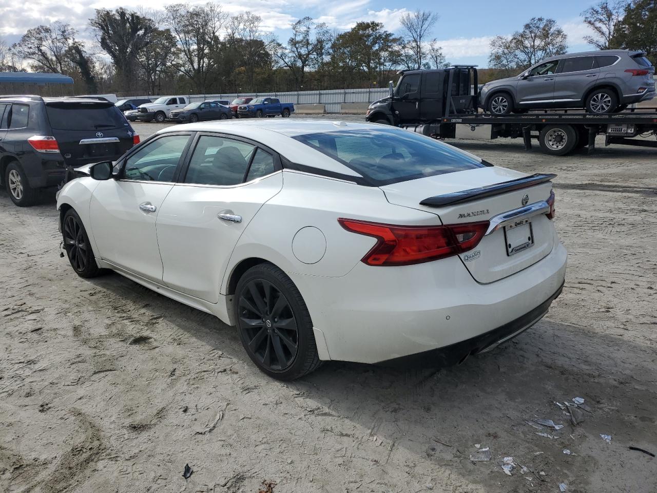 2017 Nissan Maxima VIN 1N4AA6AP6HC424346 Copart auction photo, front end damage thumbnail 2