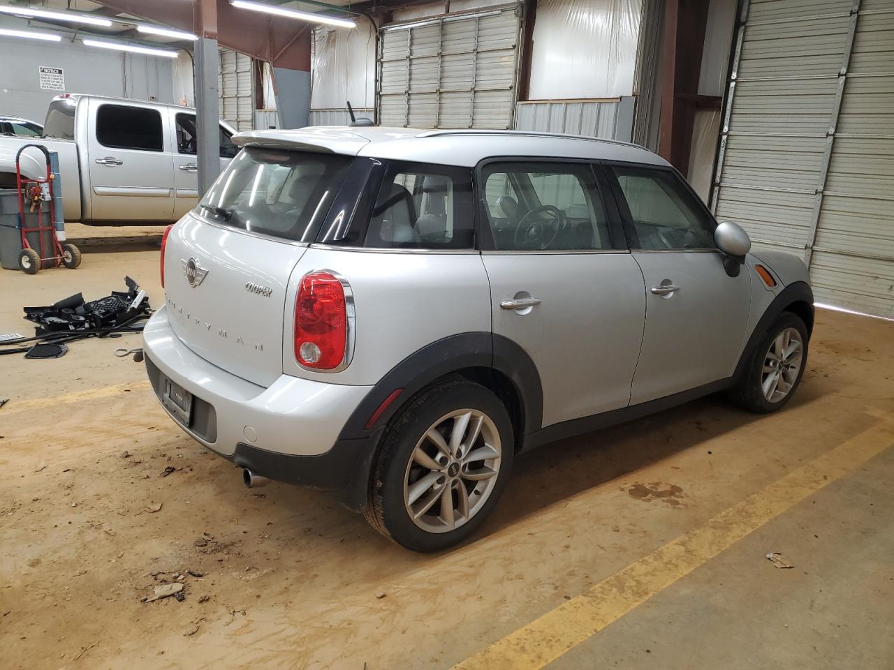 2014 MINI Cooper VIN WMWZB3C54EWR38546 Copart auction photo, rejected repair damage thumbnail 3