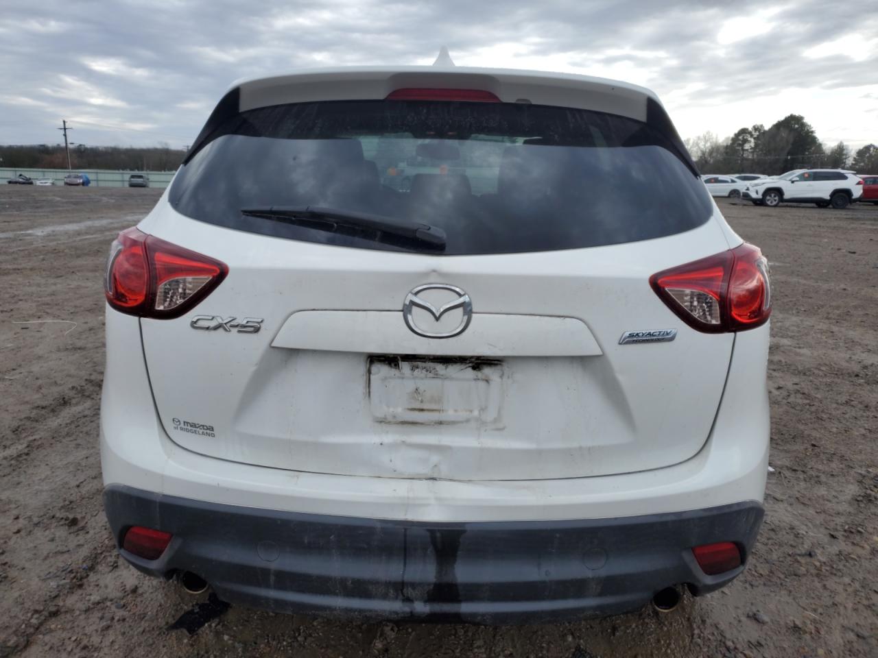 2013 Mazda CX-5 VIN JM3KE2DEXD0133292 Copart auction photo, front end / minor dent/scratches damage thumbnail 6