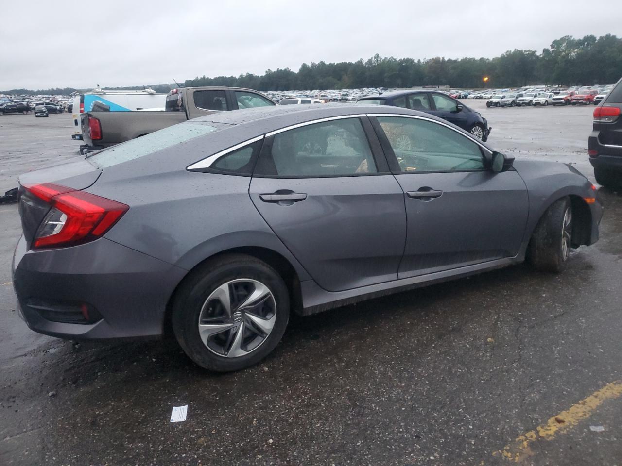2020 Honda Civic VIN 2HGFC2F60LH515249 Copart auction photo, front end damage thumbnail 3
