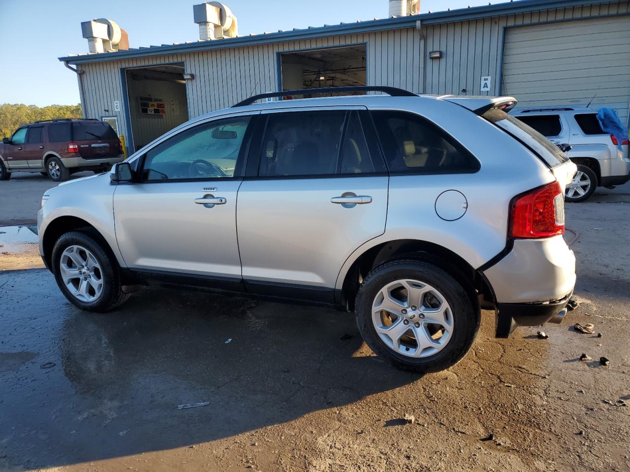 2014 Ford Edge VIN 2FMDK3JC6EBB40741 Copart auction photo, rear end / minor dent/scratches damage thumbnail 2