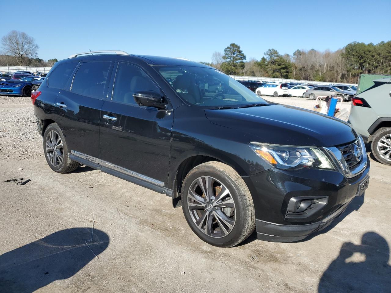 2017 Nissan Pathfinder VIN 5N1DR2MM9HC682785 Copart auction photo, rear end damage thumbnail 4