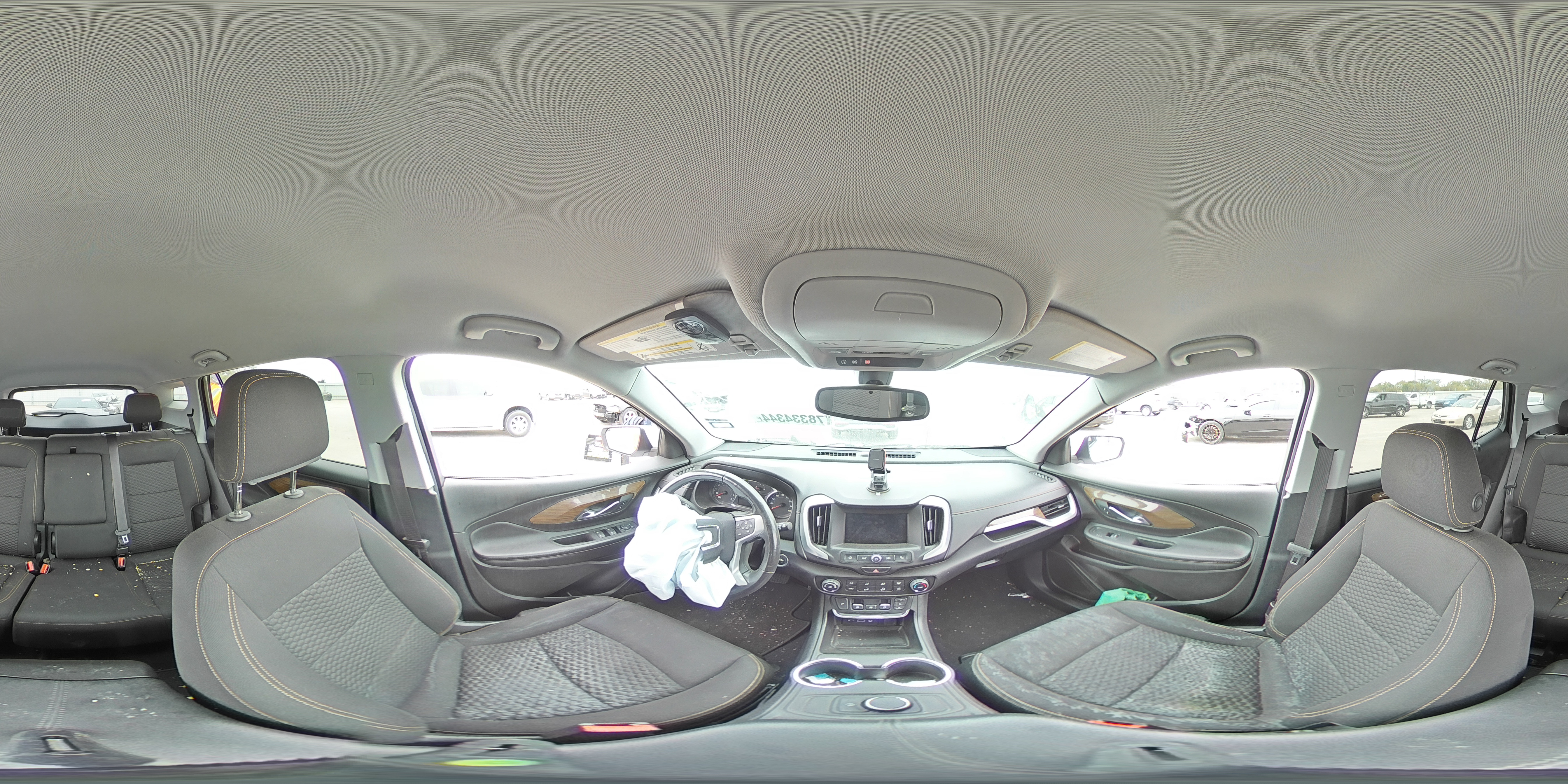 2019 GMC Terrain VIN 3GKALMEV0KL148215 Copart auction photo, front end damage thumbnail 14