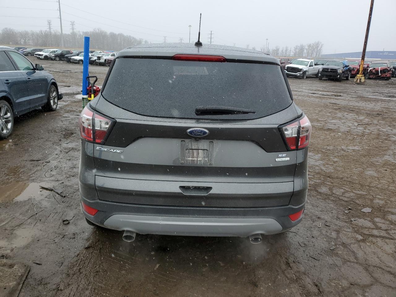 2017 Ford Escape VIN 1FMCU0GD8HUE06618 Copart auction photo, front end damage thumbnail 6