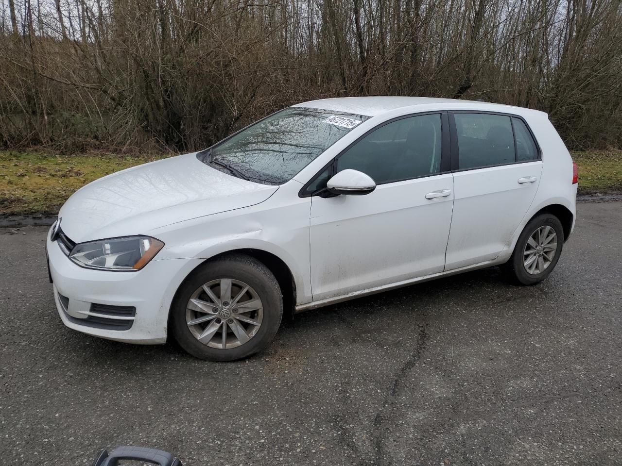 2016 Volkswagen Golf VIN 3VW117AUXGM045043