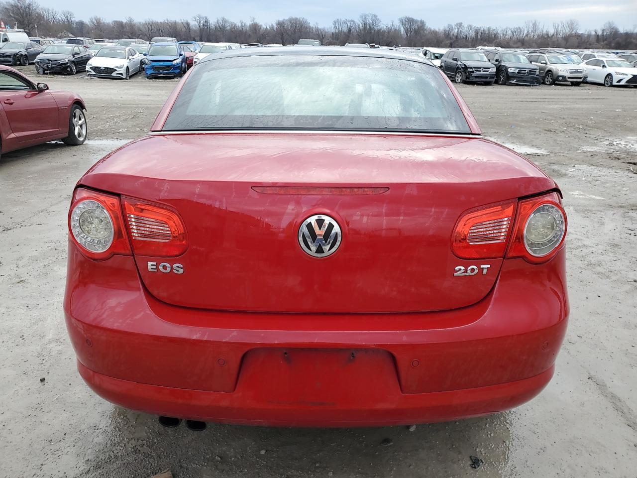 2009 Volkswagen Eos VIN WVWFA71F49V015121 Copart auction photo, side / front end damage thumbnail 6