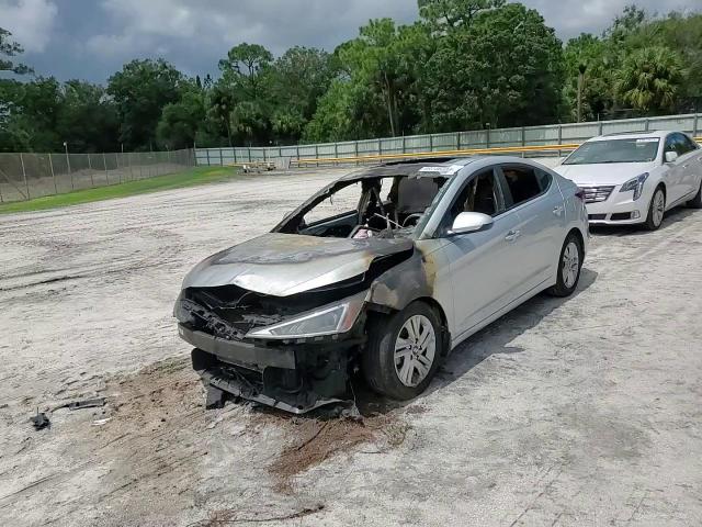2019 Hyundai Elantra VIN 5NPD84LF0KH465529 Copart auction photo, burn damage thumbnail 10