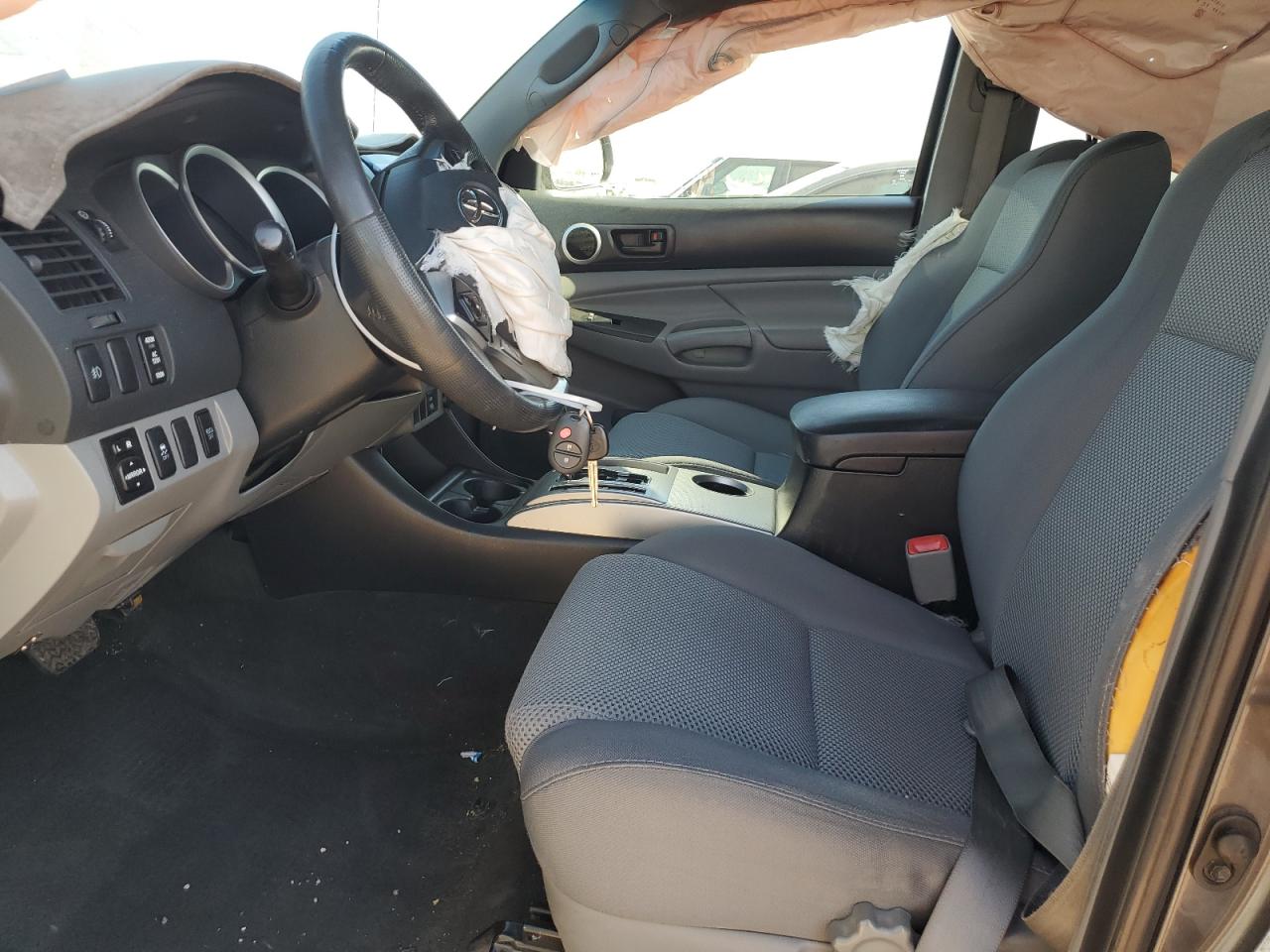2015 Toyota Tacoma VIN 3TMMU4FN0FM076971 Copart auction photo, front end damage thumbnail 7