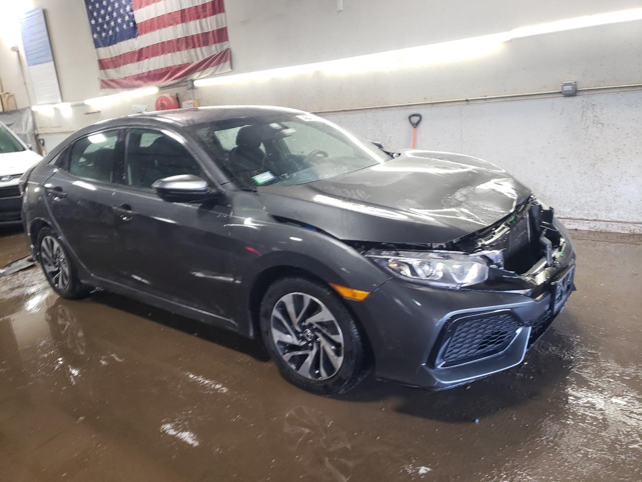 2018 Honda Civic VIN SHHFK7H21JU201345 Copart auction photo, front end / minor dent/scratches damage thumbnail 4