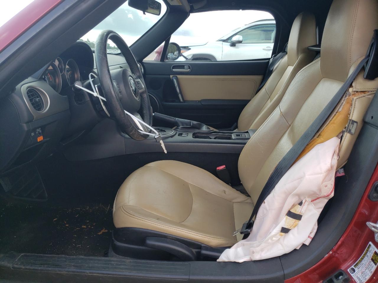2010 Mazda MX-5 VIN JM1NC2EF0A0209343 Copart auction photo, side damage thumbnail 7