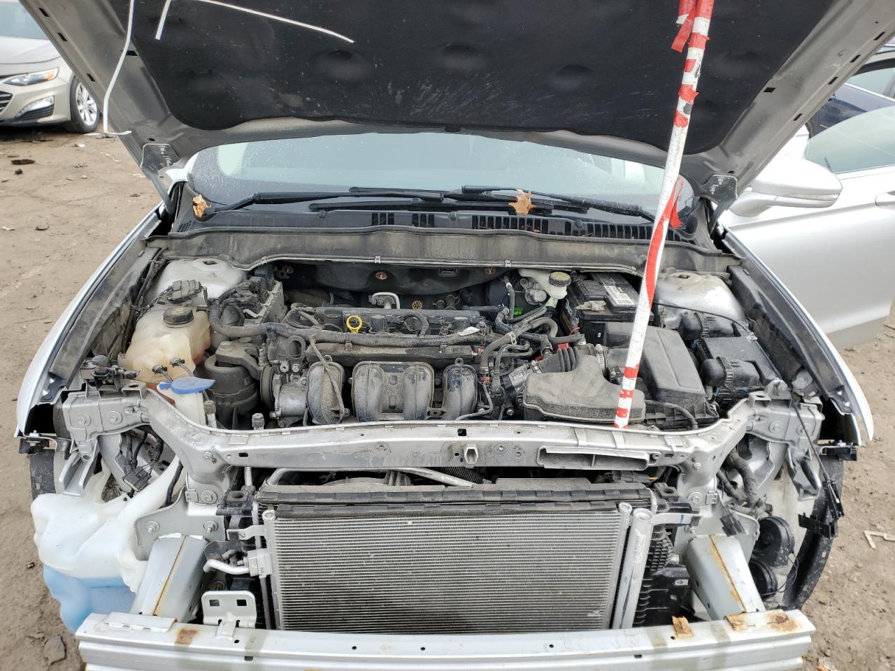 2016 Ford Fusion VIN 1FA6P0H7XG5112511 Copart auction photo, front end damage thumbnail 11