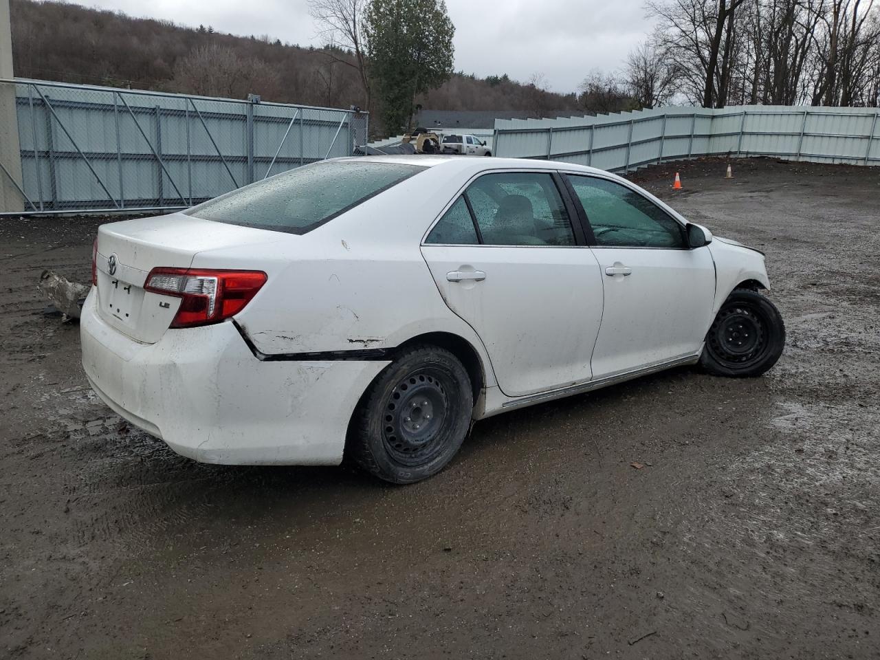 2013 Toyota Camry VIN 4T1BF1FK2DU701302 Copart auction photo, front end / rear end damage thumbnail 3