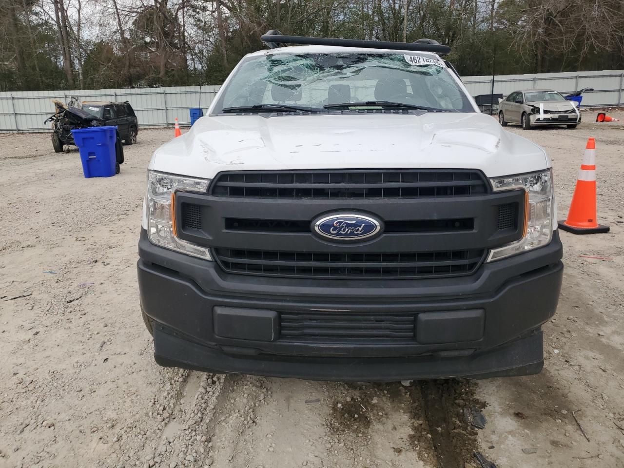 2019 Ford F-150 VIN 1FTMF1CB7KKD21883 Copart auction photo, rollover damage thumbnail 5
