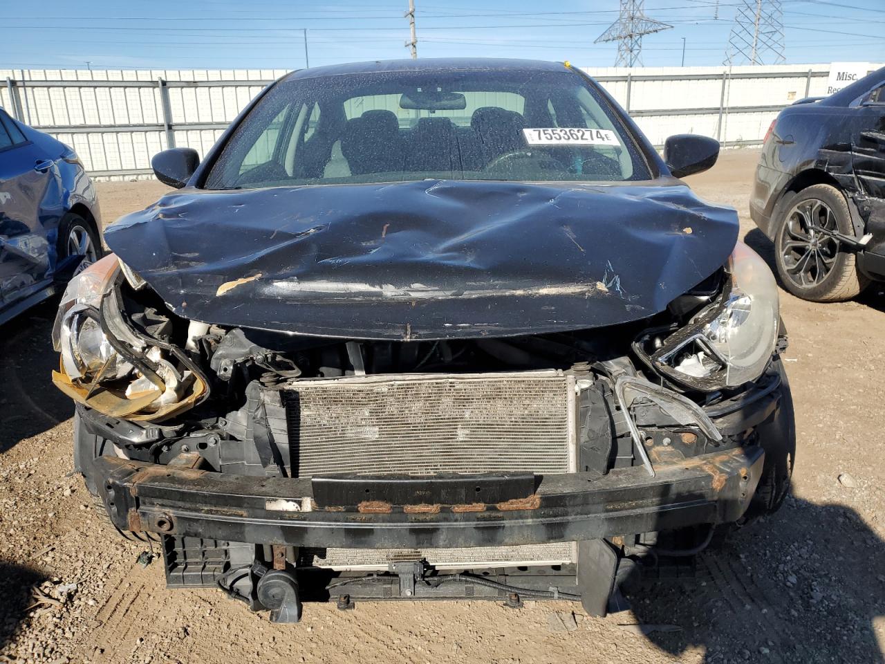 2013 Hyundai Elantra VIN 5NPDH4AE1DH443696 Copart auction photo, front end damage thumbnail 5