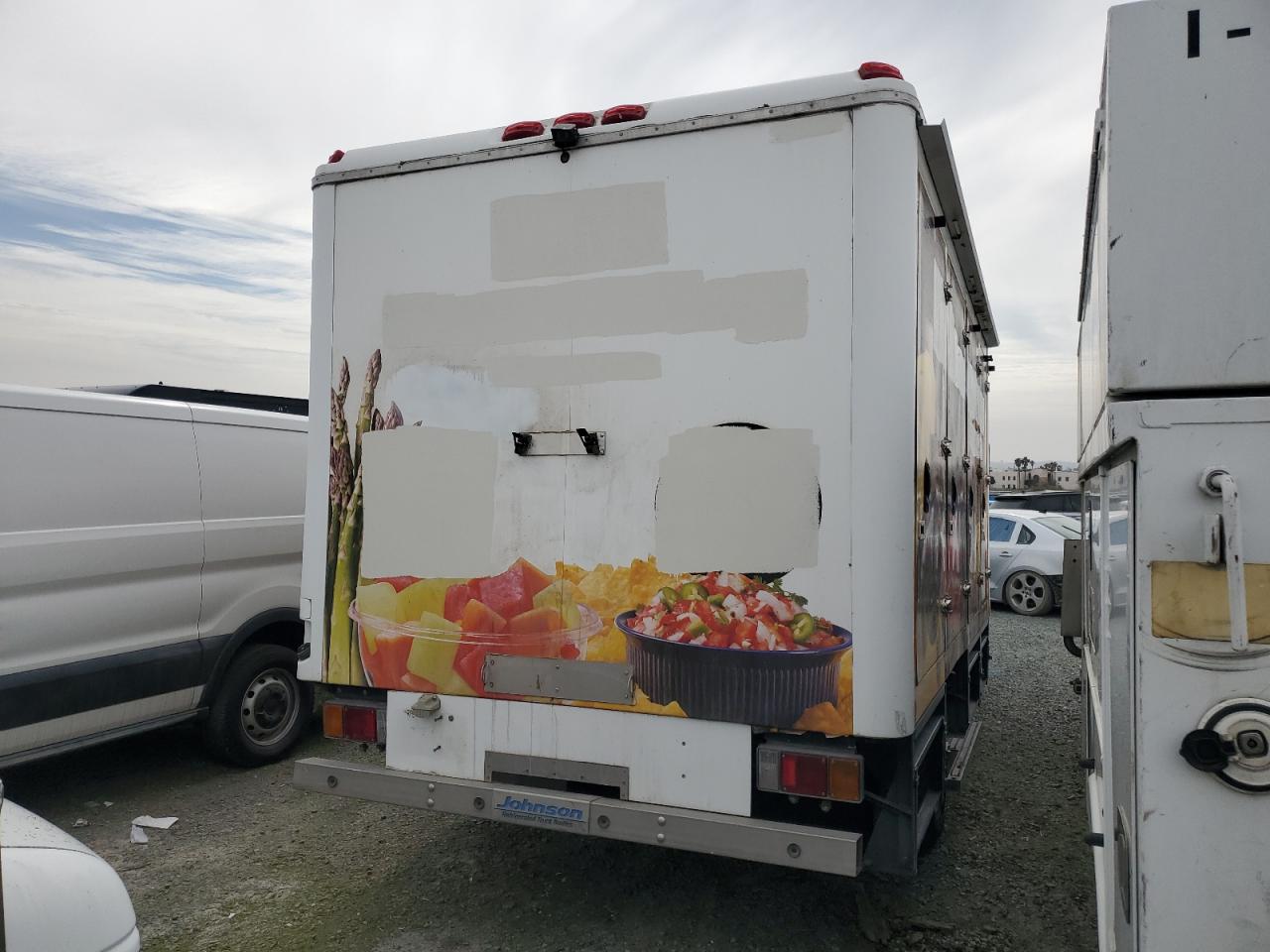 2017 Isuzu NPR VIN 54DB4W1B6HS800250 Copart auction photo, front end damage thumbnail 3